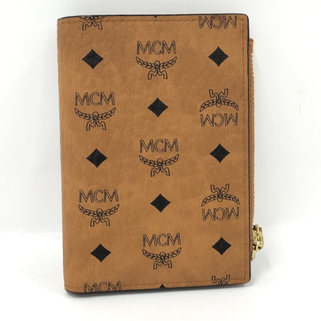 MCM 2つ折り 財布 ヴィトセス ブラウン MXSBSVI01PVCサイズ