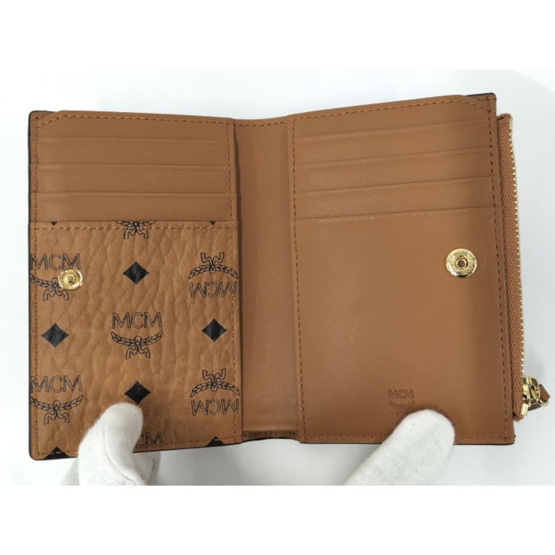 MCM - MCM 2つ折り 財布 ヴィトセス ブラウン MXSBSVI01の通販 MCM - MCM 2つ折り 財布 ヴィトセス ブラウン MXSBSVI01の通販