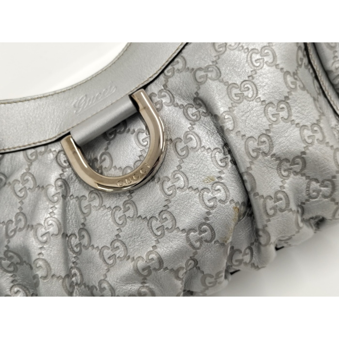 GUCCI - GUCCI ワンショルダーバッグ グッチシマ ハンドバッグ GUCCI - GUCCI ワンショルダーバッグ グッチシマ ハンドバッグ