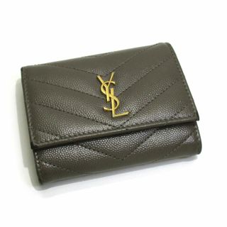 サンローラン(Saint Laurent)のSAINT LAURENT カサンドラ 6連 キーケース レザー グレー(キーケース)