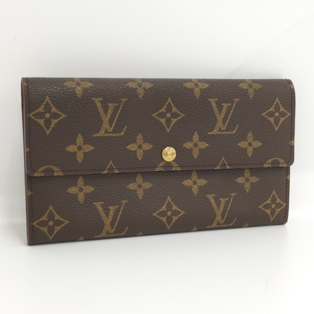 LOUIS VUITTON ポシェット ポルトモネ クレディ 二つ折り長財布