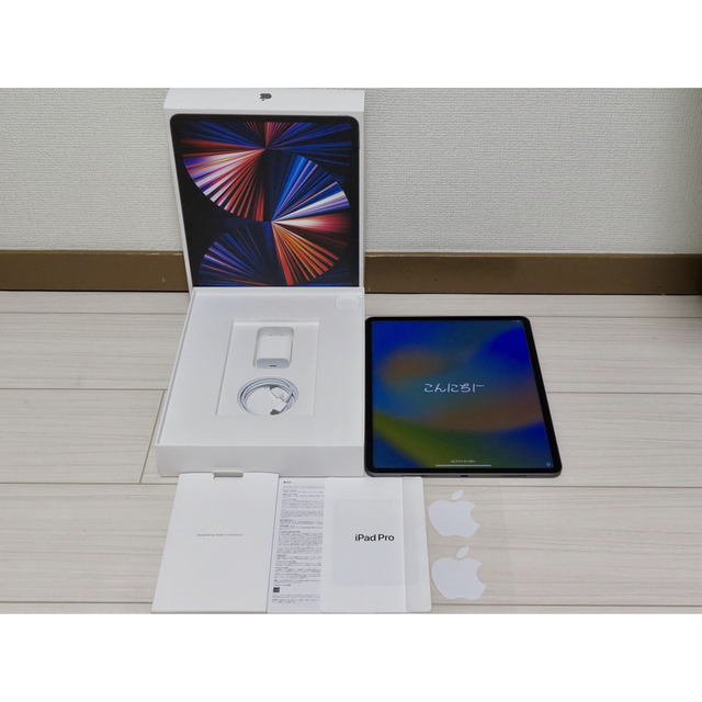 タブレットM1 iPadPro 12.9 第5世代　256GB MHNH3J/A AC＋