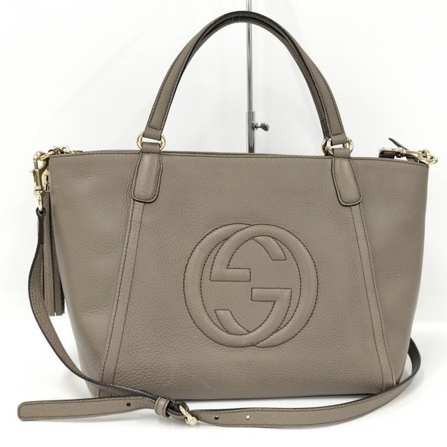 Gucci - GUCCI 2WAYショルダーバッグ ソーホー インターロッキングG