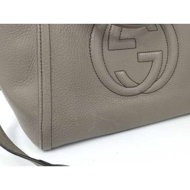 Gucci(グッチ)のGUCCI 2WAYショルダーバッグ ソーホー インターロッキングG レザー レディースのバッグ(その他)の商品写真
