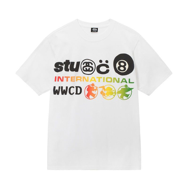 Tシャツ Stussy ステューシー メンズ 半袖Tシャツ ホワイト L