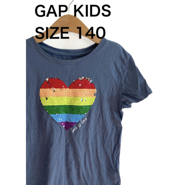GAP Kids GAP ギャップ 半袖Tシャツ ハート サイズ140の通販 by sugarpot_boo Tシャツ Gap Kids 140