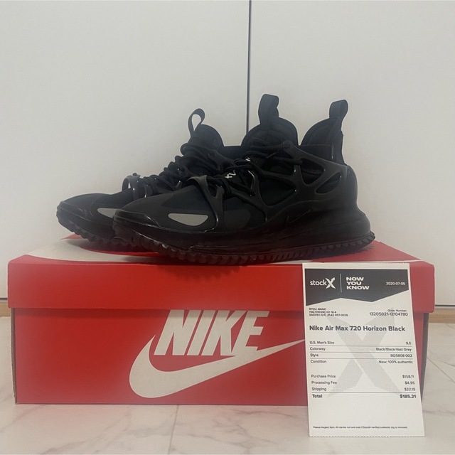 NIKE(ナイキ)のAir Max 720 Horizon Black メンズの靴/シューズ(スニーカー)の商品写真