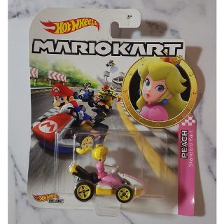 ホットウィール　マリオカート　ピーチ姫(ミニカー)