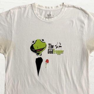 JZZ FRUIT 白 ゴッドファザー　カーミット　ムービー Tシャツ(Tシャツ/カットソー(半袖/袖なし))