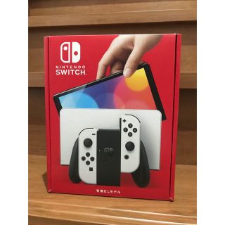 ニンテンドースイッチ(Nintendo Switch)の新品　Nintendo Switch 有機EL ホワイト(家庭用ゲーム機本体)