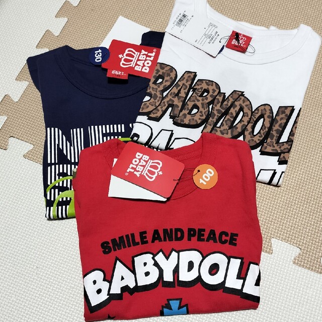 BABYDOLL(ベビードール)のTシャツ キッズ/ベビー/マタニティのキッズ服男の子用(90cm~)(Tシャツ/カットソー)の商品写真