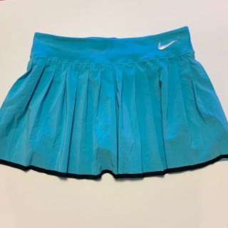 ナイキ(NIKE)のNike テニススコート　ターコイズブルー　プリーツ(ウェア)