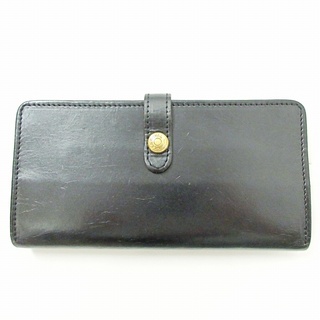 グレンロイヤル(GLENROYAL)のグレンロイヤル 長財布 ロングウォレット 二つ折り レザー ブラック 黒(長財布)