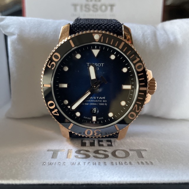 TISSOT(ティソ)の自由様専用　ティソ　シースター　銀座限定 メンズの時計(腕時計(アナログ))の商品写真