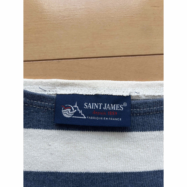 SAINT JAMES(セントジェームス)の【値下げ】 SAINT JAMES ボートネック 長袖 Tシャツ カットソー レディースのトップス(カットソー(長袖/七分))の商品写真