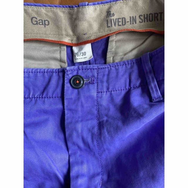 GAP(ギャップ)のGAP ギャップ ショートパンツ パープル 紫 メンズのパンツ(ショートパンツ)の商品写真