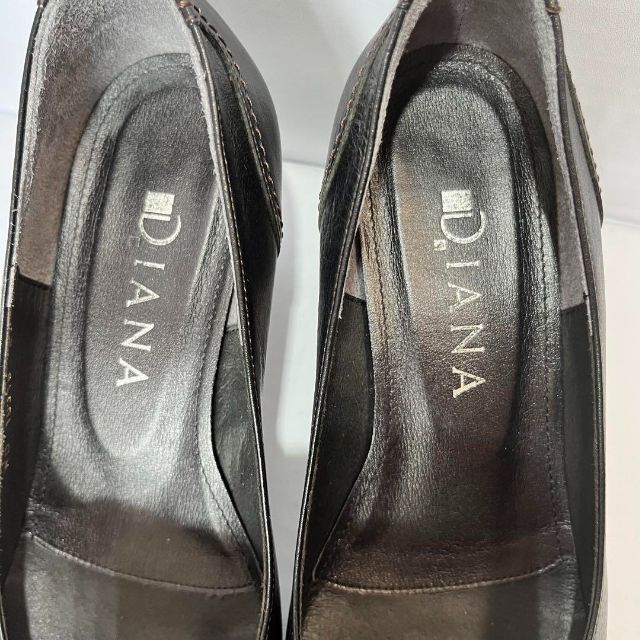 DIANA(ダイアナ)の【美品】☆DIANA☆パンプス☆23cm☆黒☆ レディースの靴/シューズ(ハイヒール/パンプス)の商品写真