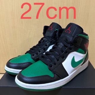 ナイキ(NIKE)のNIKE - AIR JORDAN 1 MID " PINE GREEN "(スニーカー)