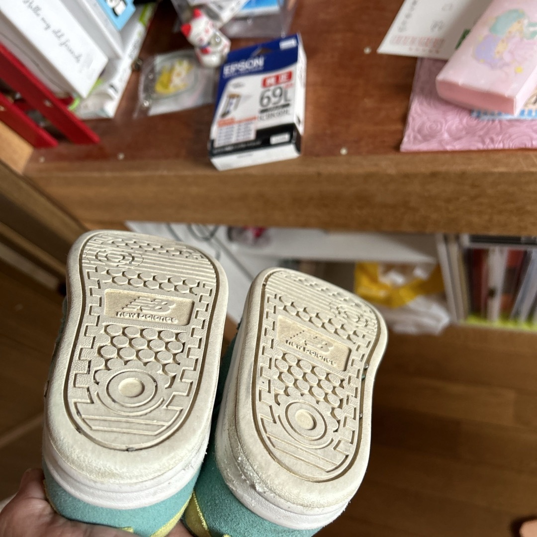 New Balance(ニューバランス)のニューバランス　スニーカー キッズ/ベビー/マタニティのベビー靴/シューズ(~14cm)(スニーカー)の商品写真