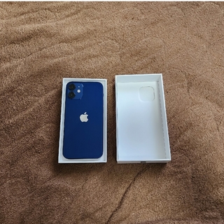 アイフォーン(iPhone)のiphone12 mini 64gb simフリー　ブルー(スマートフォン本体)