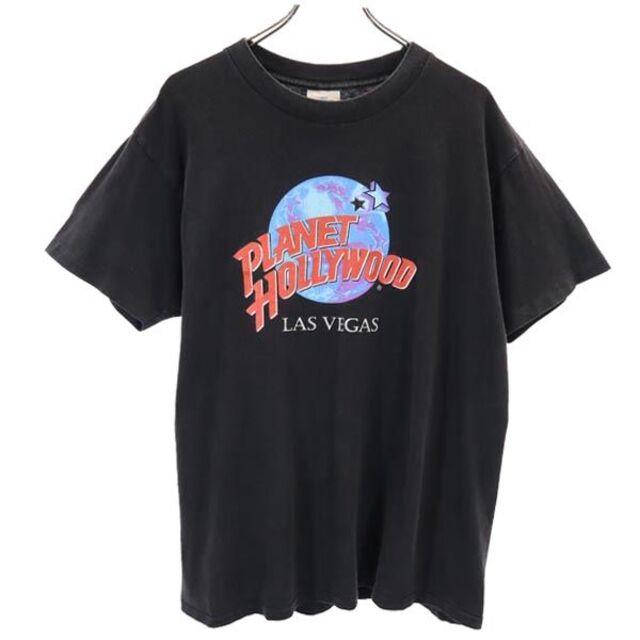 《USA製 》プラネットハリウッド ロゴ Tシャツ メンズ2XL
