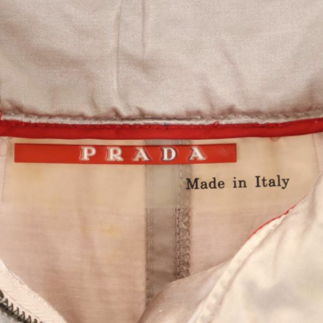 PRADA(プラダ)のプラダ イタリア製 シルクブレンド タイト スカート 38 ピンク系 PRADA レディース 【中古】  【230503】 レディースのスカート(ひざ丈スカート)の商品写真