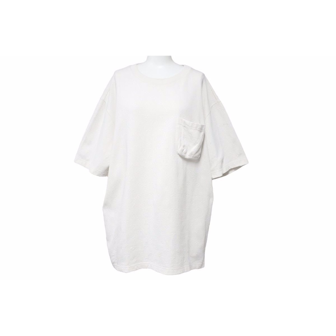 Louis Vuitton ルイヴィトン Tシャツ 半袖シャツ Tシャツ ホワイト 白 モノグラム XXL 21SS HIY49W 美品  46361