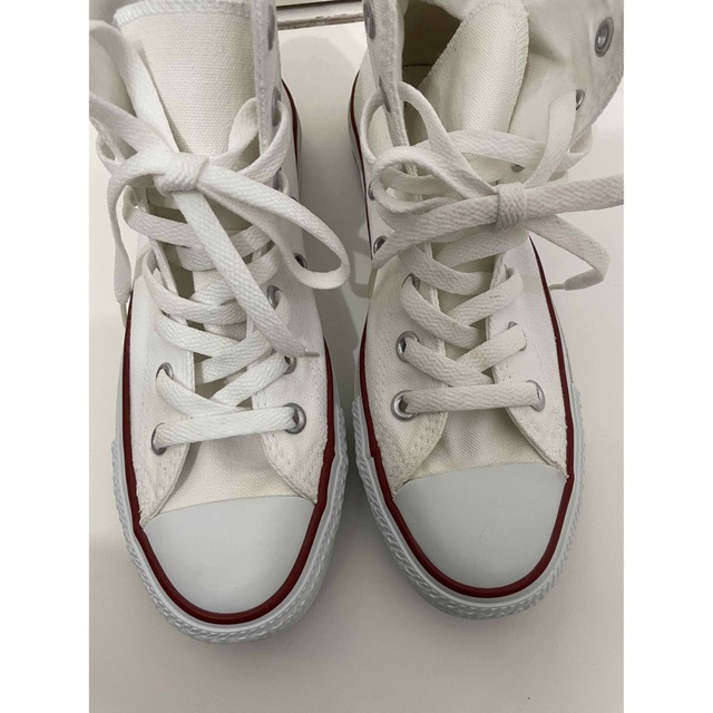 ALL STAR（CONVERSE）(オールスター)のコンバースオールスターハイカット　白　23.5センチ レディースの靴/シューズ(スニーカー)の商品写真