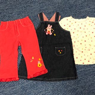 ミキハウス(mikihouse)の【ミキハウス】100cm 子供服まとめ売り(スカート)