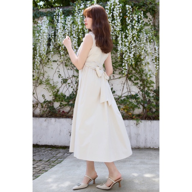 Her lip to - Grace Cotton-Blend Long Dress☆her lip toの通販 by ...