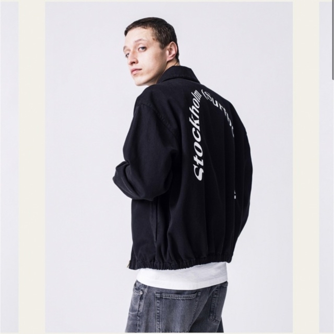 試着のみ ロンハーマン Ron Herman ZIP UP ブルゾン ネイビーS