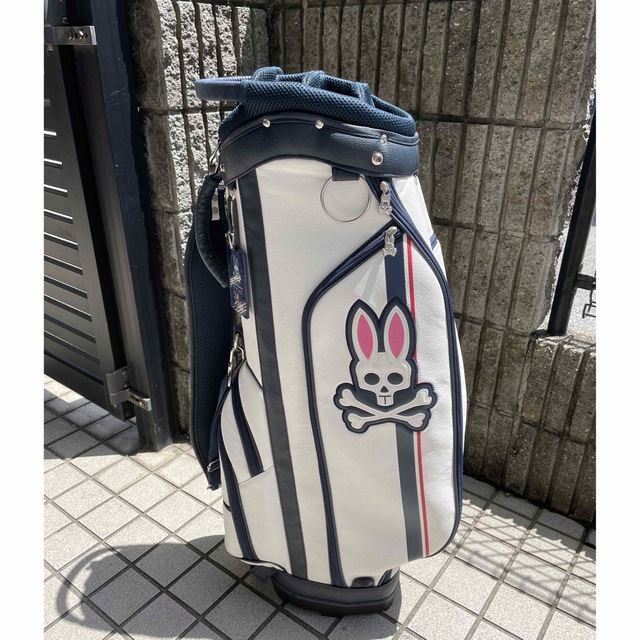 Psycho Bunny(サイコバニー)のサイコバニー  キャディバック スポーツ/アウトドアのゴルフ(バッグ)の商品写真