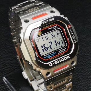 カシオ(CASIO)のG-SHOCK GW-M5610 [GMW-B5000TVA MOD] シルバー(腕時計(デジタル))