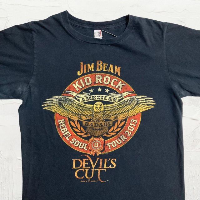 JZG anvil ビンテージ キッドロック　ジムビーム　デビルズカット T メンズのトップス(Tシャツ/カットソー(半袖/袖なし))の商品写真
