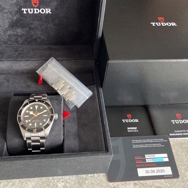 Tudor(チュードル)のTUDOR チューダー ブラックベイ 58 フィフティエイト ブラック メンズの時計(腕時計(アナログ))の商品写真