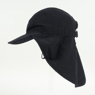 UNUSED アンユーズド キャップ サンシェード イヤーフラップ ナイロンキャップ Ear flap nylon cap 18SS ブラック 黒 帽子 カジュアル ブランド【メンズ】【美品】