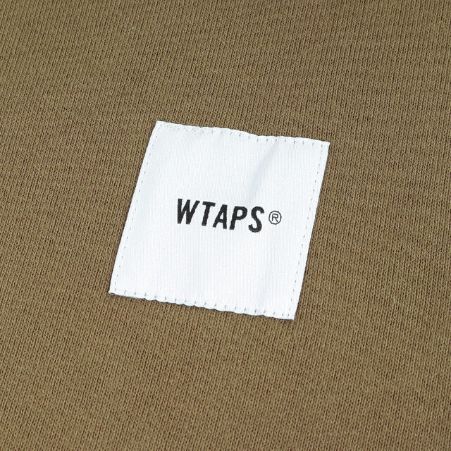 WTAPS　スウェットパーカー　３　ブラック　4面プリント　バツ　センターロゴ