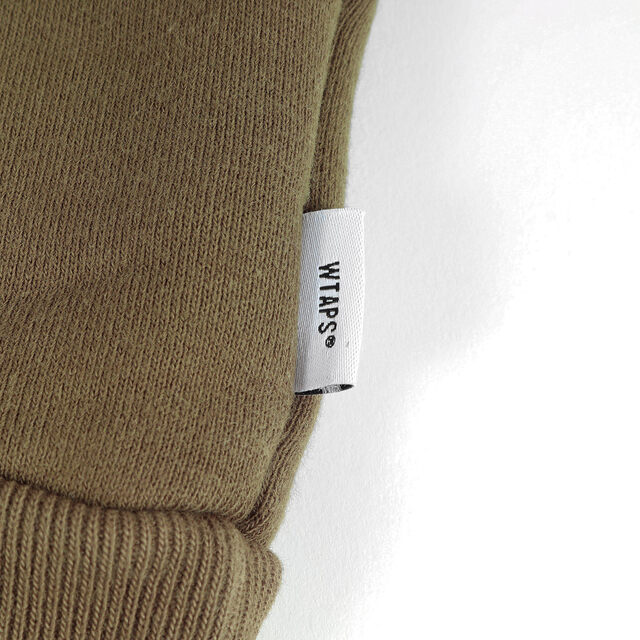 W)taps - WTAPS ダブルタップス パーカー ロゴパッチ付き スウェット