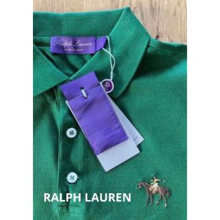 ラルフローレン(Ralph Lauren)のRALPH LAUREN パープルレーベル　高級　ポロシャツ　米国購入　新品(ポロシャツ)