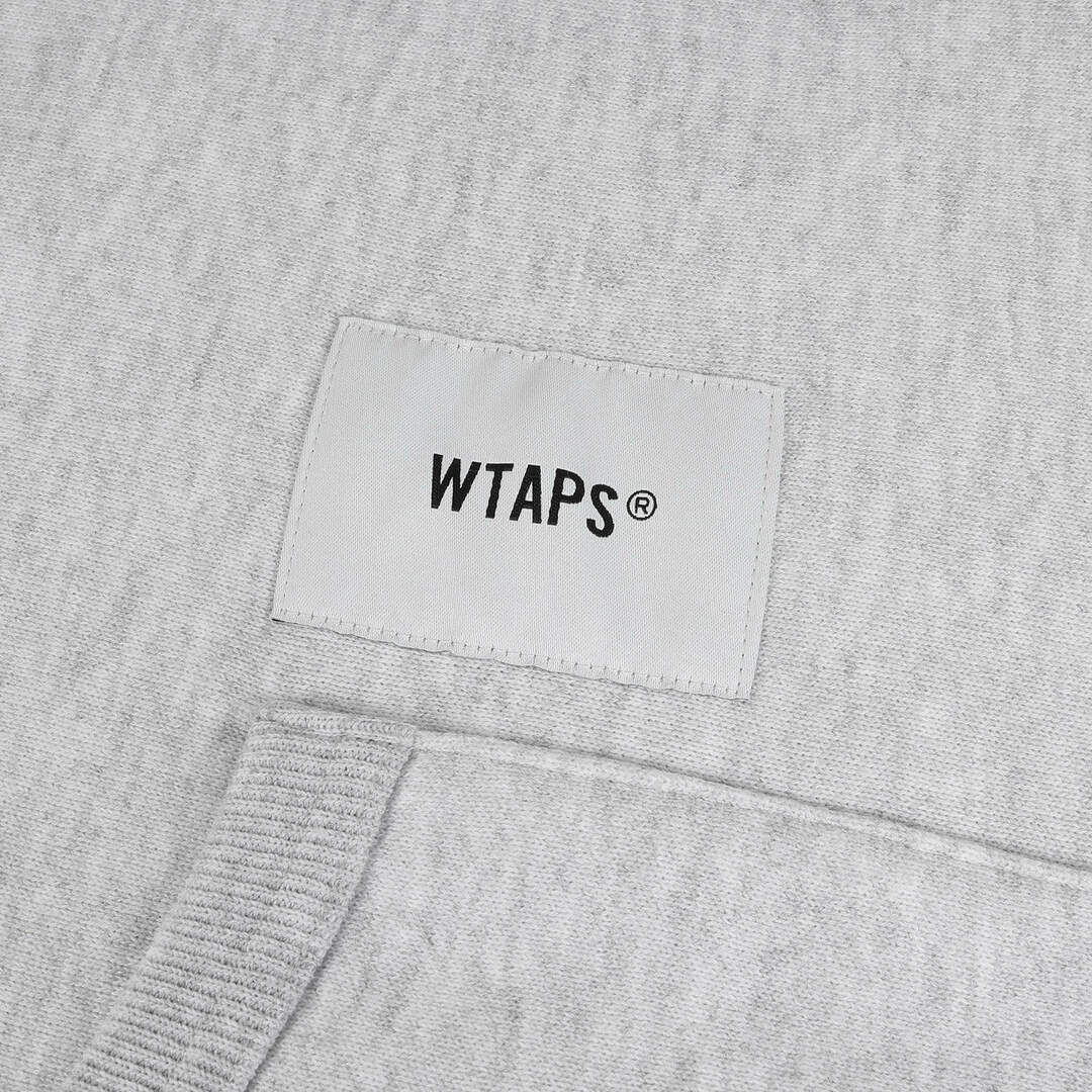 WTAPS ダブルタップス パーカー GPSロゴ 刺繍 ハーフジップ スウェット