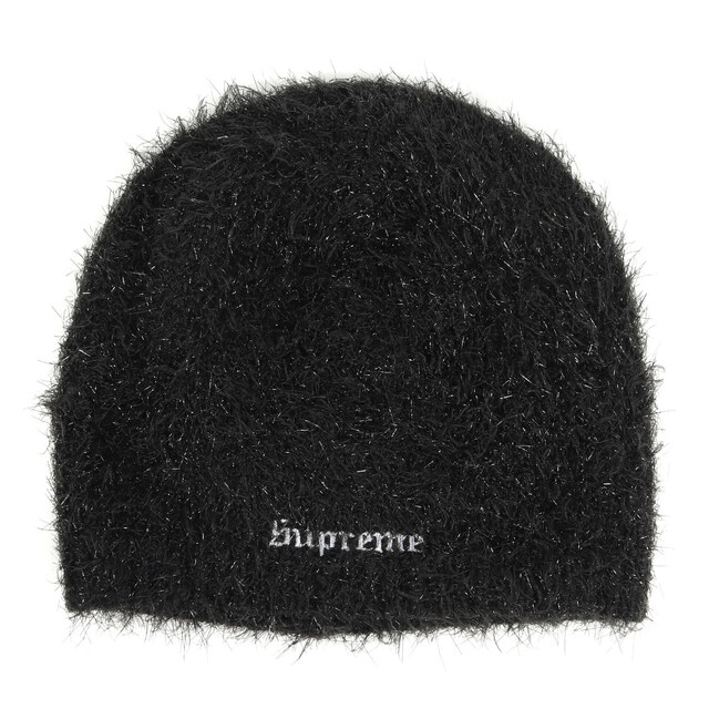 新品 Supreme シュプリーム スパークル ニット ビーニー Sparkle Beanie 23SS ブラック 黒 ニットキャップ 帽子 【メンズ】