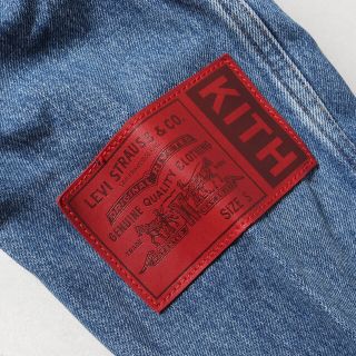 【限定】kith levi's denim jacketキスデニムジャケットS