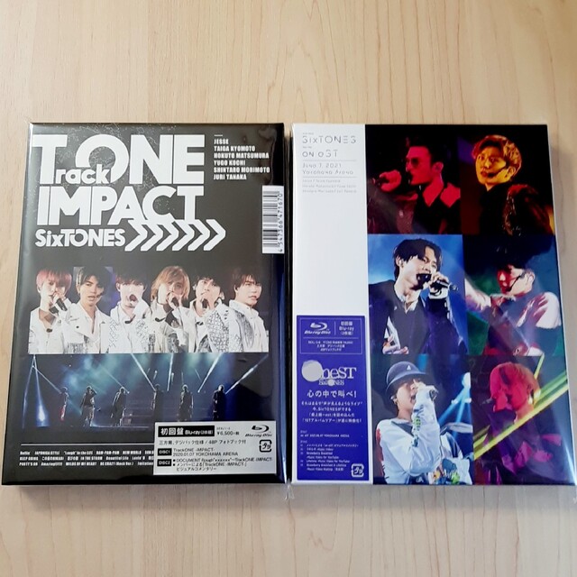 ☆SixTONES LIVE Blu-ray 2点セット《初回盤》 正規品 【正規販売店