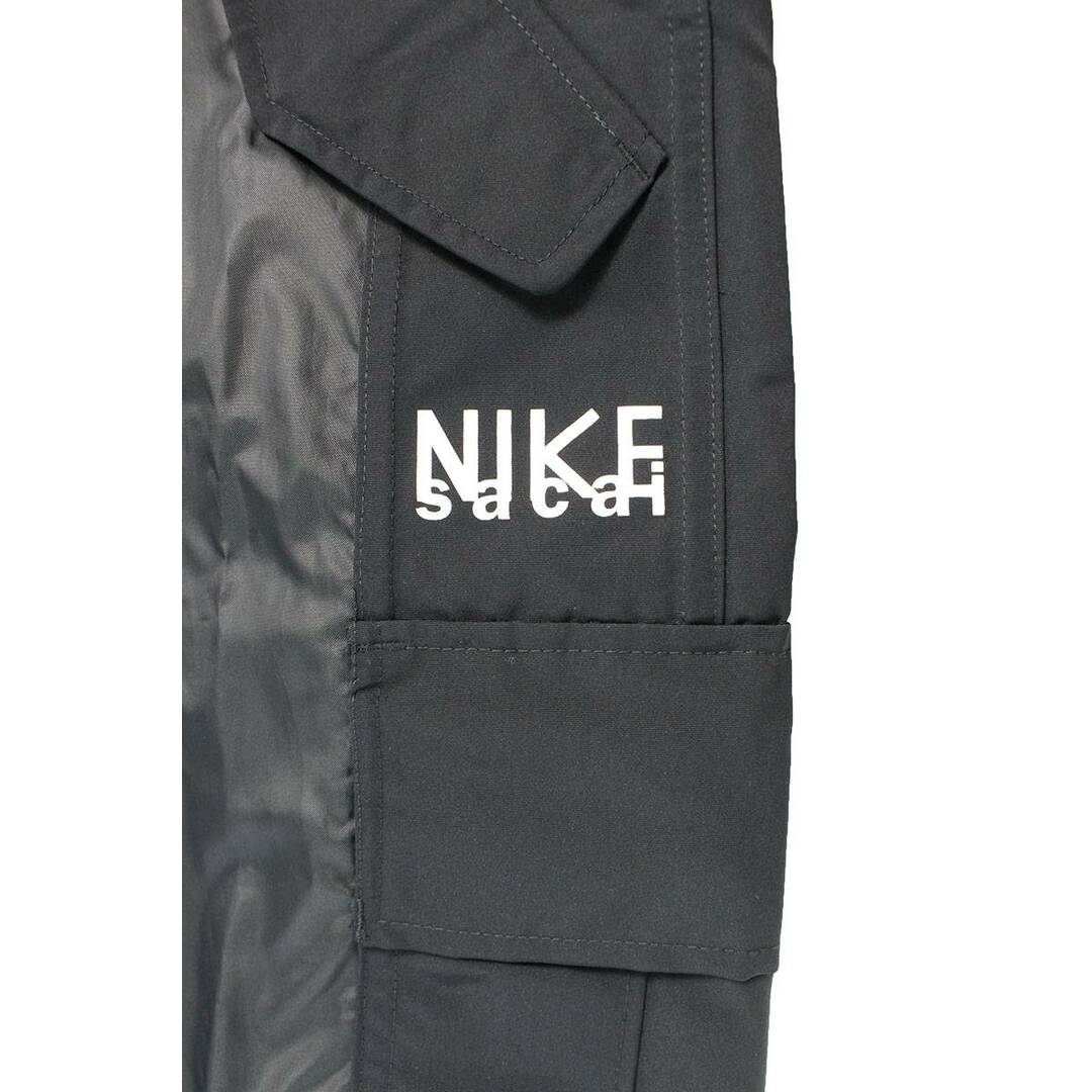 NIKE(ナイキ)のナイキ ×サカイ Sacai  AS U NRG Pant  DQ9061-010 ロゴプリントナイロンカーゴロングパンツ メンズ XS メンズのパンツ(その他)の商品写真