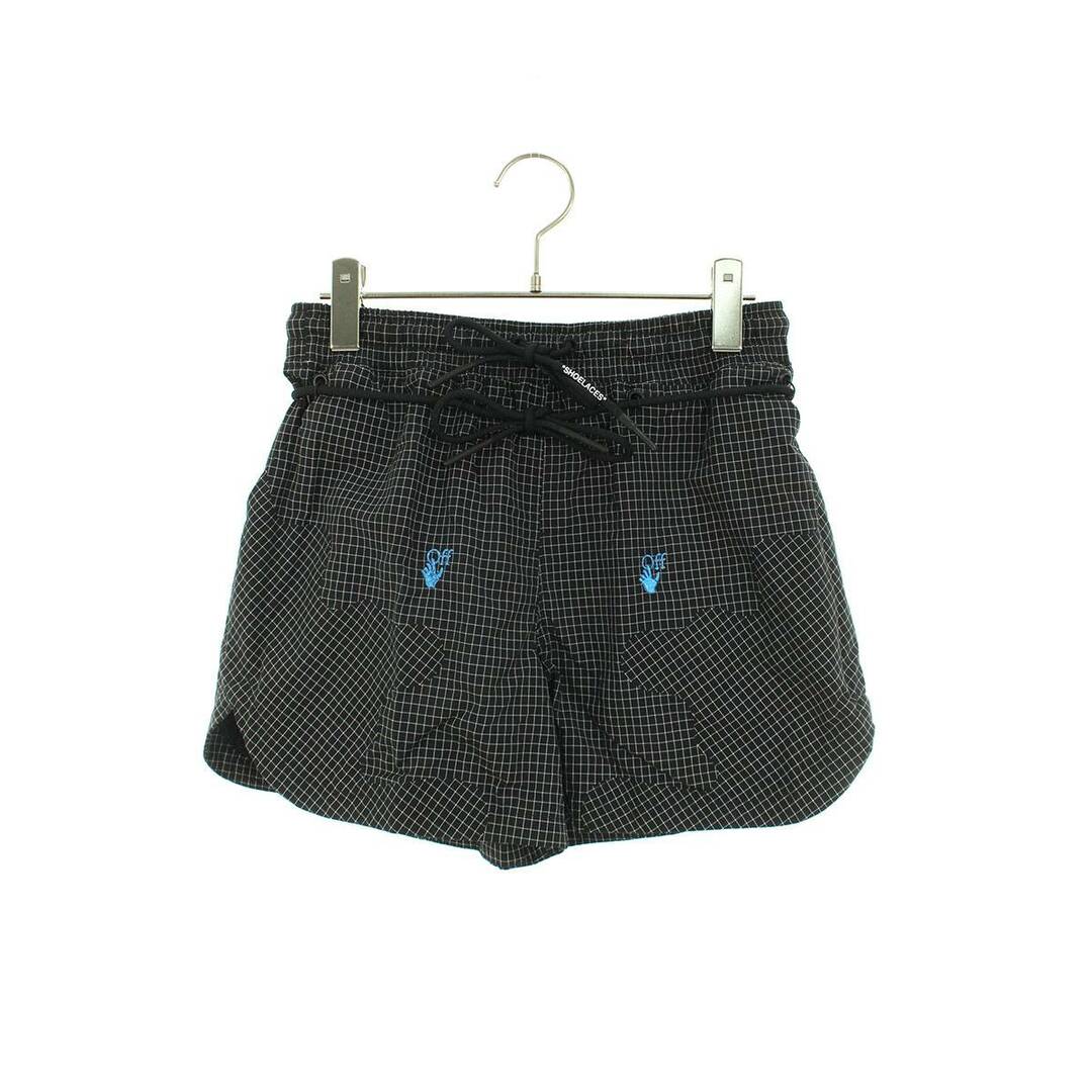 パンツナイキ ×オフホワイト OFF-WHITE  AS M NRG OFF-WHITE WOVEN SHORT  DN1703-010 ポーチ装飾ウーブンショートパンツ ※8/19～24 発送・問い合わせ遅延 メンズ XS