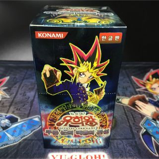 ユウギオウ(遊戯王)の【コレクション品/新品未開封】青眼の白龍伝説BOX40パック【韓国版/正規品】(カード)