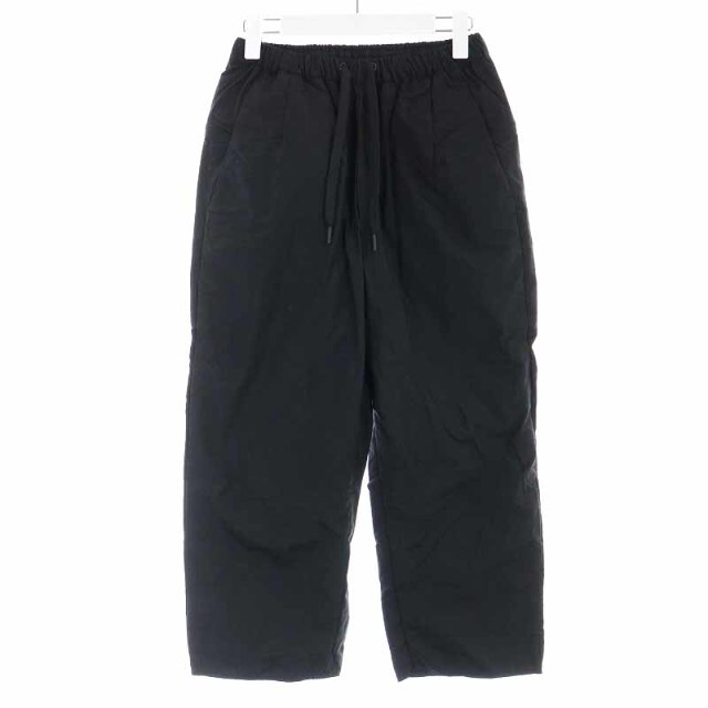 TEATORA Wallet Pants P イージーパンツ 0 XXS 黒 有名な高級ブランド