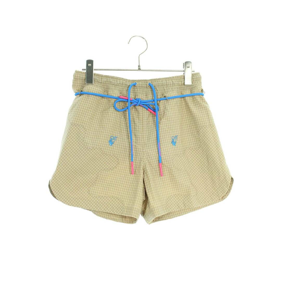 ナイキ ×オフホワイト OFF-WHITE  AS M NRG OFF-WHITE WOVEN SHORT  DN1703-247 ポーチ装飾ウーブンショートパンツ  メンズ S