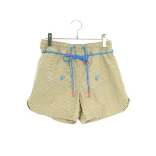 ナイキ(NIKE)のナイキ ×オフホワイト OFF-WHITE  AS M NRG OFF-WHITE WOVEN SHORT  DN1703-247 ポーチ装飾ウーブンショートパンツ ※8/19～24 発送・問い合わせ遅延 メンズ M(ショートパンツ)