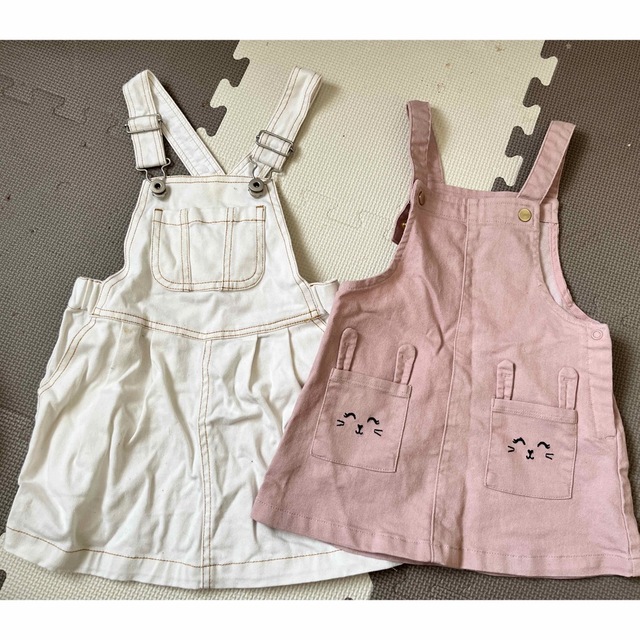 babyGAP(ベビーギャップ)のオーバーオール　80cm 90cm キッズ/ベビー/マタニティのベビー服(~85cm)(カバーオール)の商品写真